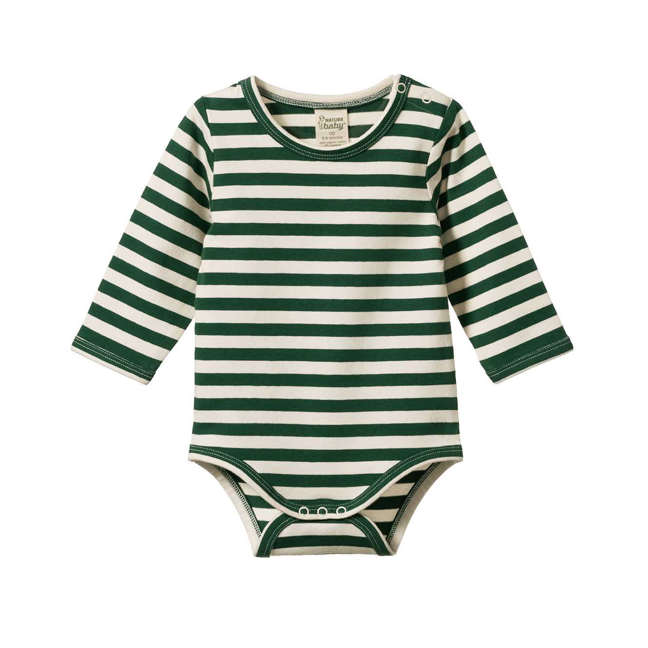 Nature Baby Stretch Jersey L/S Bodysuit
